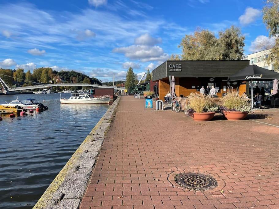 Porvoon Helmi Viehattava Asunto Joen Rannassa Buitenkant foto